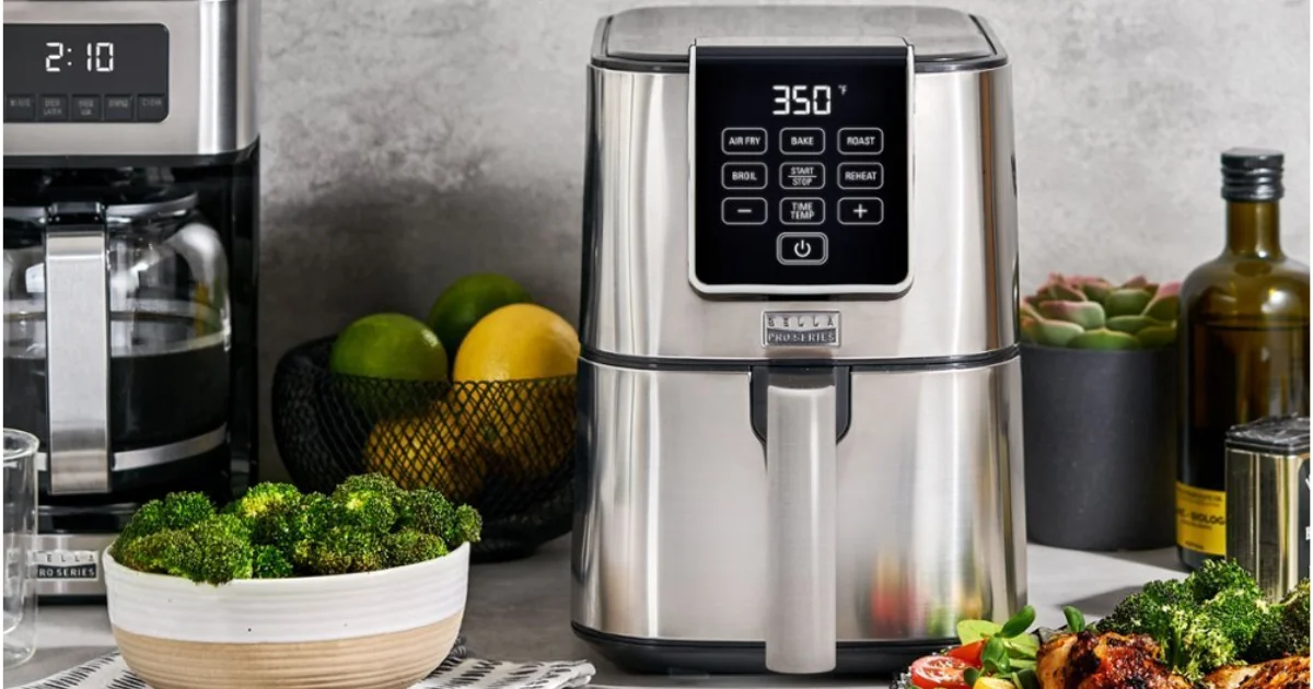 Bella at Best Buy Slim Digital Air Fryer