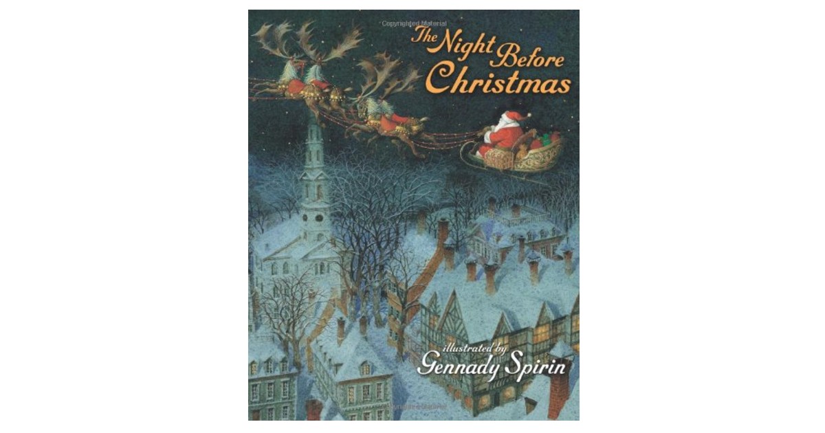 The Night Before Christmas Hardcover Book ONLY $6.49 (Reg. $17)