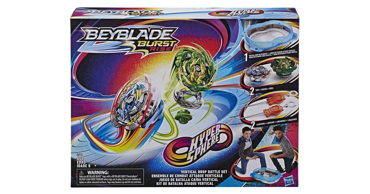 Beyblade Burst Rise Hypersphere Battle Set $15.99 (Reg. $35)