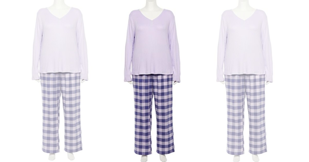 Women’s Pajama Sets ONLY $16.99 at Kohl's (Reg $44)