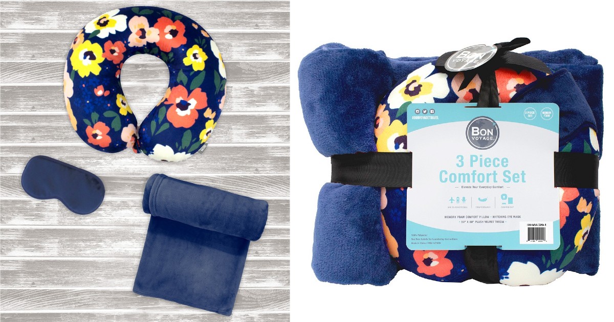 Travel Comfort 3-Piece Set ONLY $9.99 at Macy's (Reg $40)