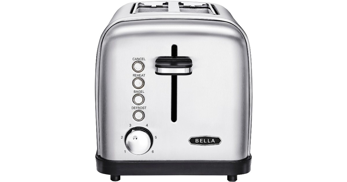 Bella 2-Slice Extra-Wide Slot Toaster Ink Blue 17479 - Best Buy