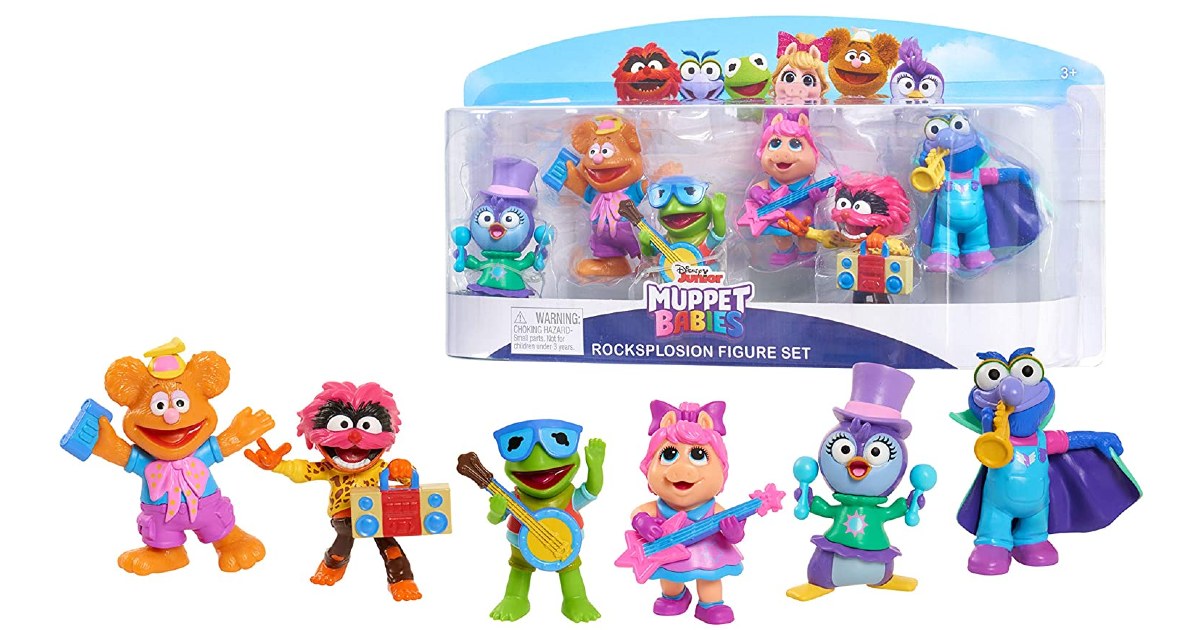 Muppet Babies 6-Piece Rocksplosion Figure Set $7.49 (Reg. $15) - Daily ...