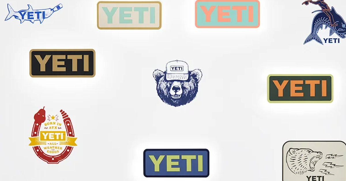 yeti free stickers