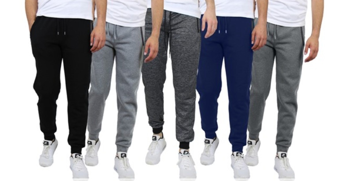 Men's Slim Fit Joggers 3-Pack ONLY $23.99 Shipped (Reg $44) - Daily ...