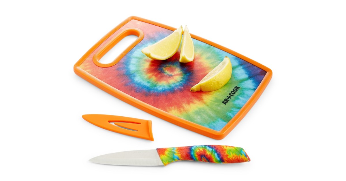 Art & Cook Non-Skid Bar Board with Paring Knife $7.93 (Reg. $22)