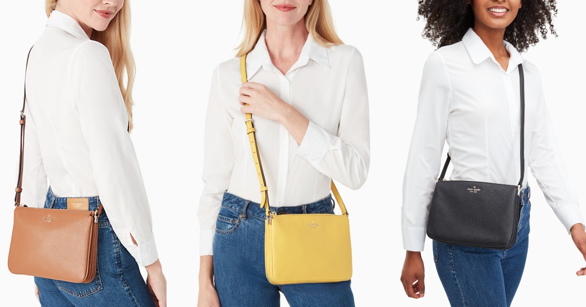 Kate Spade Leila Triple Gusset Crossbody ONLY $99 (Reg $279) - Daily Deals  & Coupons
