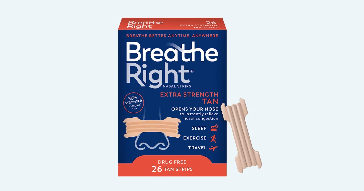 Breathe Right Nasal Strips