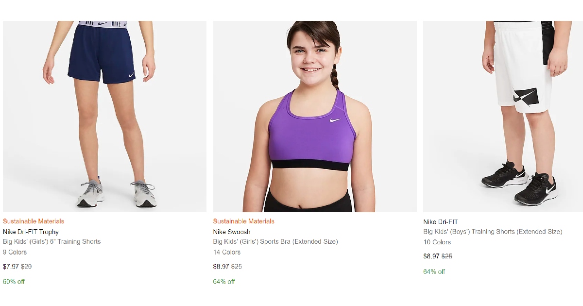 Nike Kids Clothes Only $8 + Free Shipping, Save 65% Off - Daily Deals &  Coupons