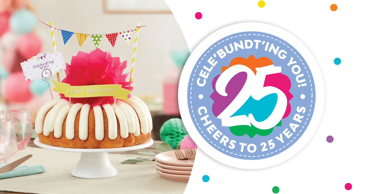 Nothing Bundt Cakes - Houston-Northwest! We're celebrating our first  birthday with a sweet deal: come in now through Thursday, June 18 and buy  one bundtlet, get one free! Thank you to all