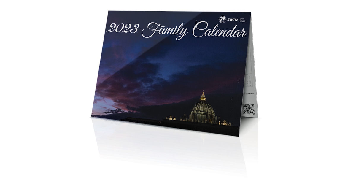 Free 2023 EWTN Family Calendar Free Product Samples