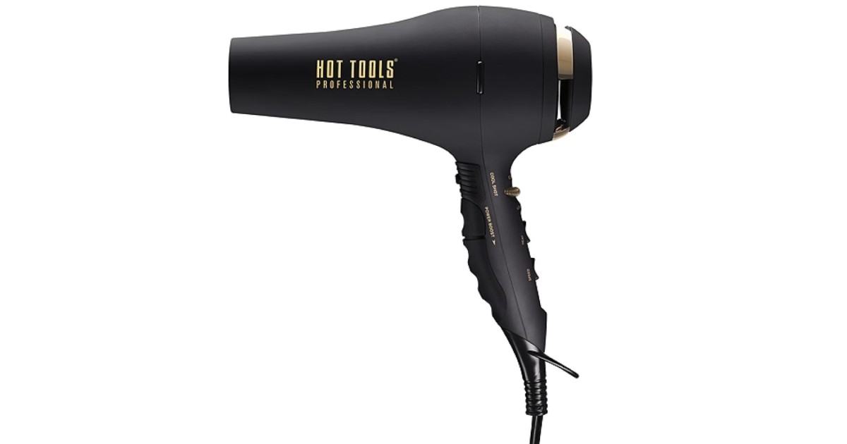 Hot Tools Black Gold Motor Hair Dryer ONLY $56.10 (Reg $94) - Daily ...