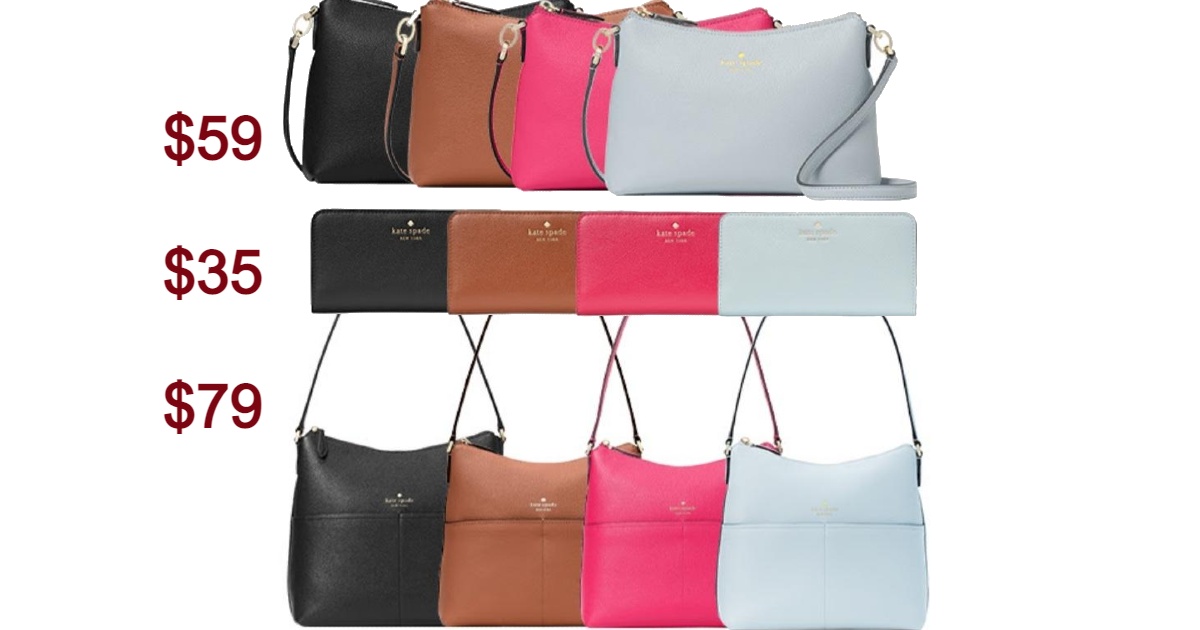Kate Spade Cyber Monday Sale 59 Purses, 35 Large Wallets Daily