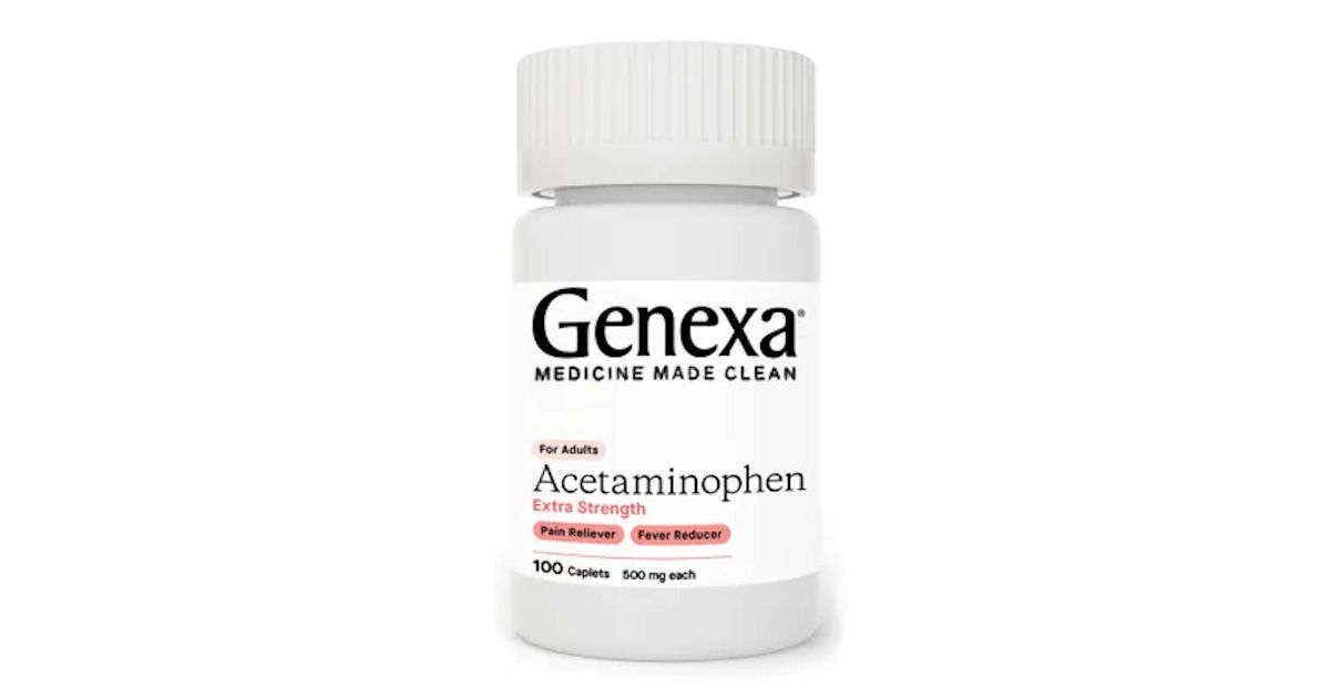 Free Genexa Acetaminophen Extra Strength Tablets - Free Product Samples