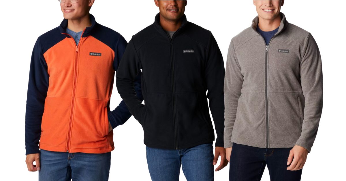 Columbia Men’s Full Zip Fleece Jacket 