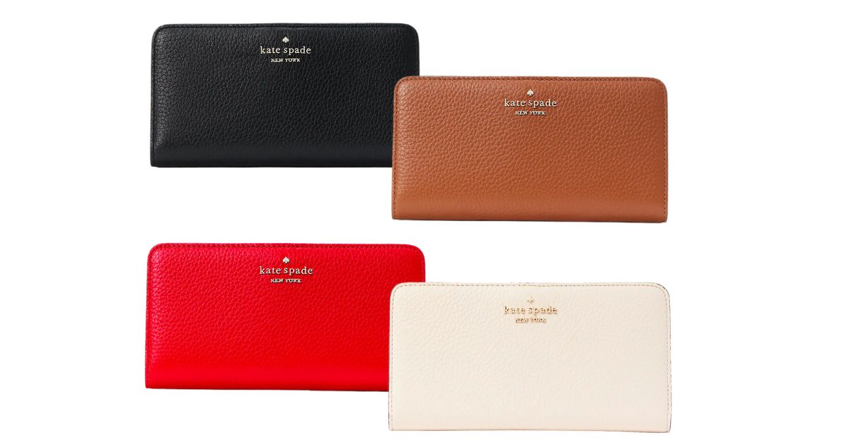 Kate Spade Dumpling Large Slim Wallet ONLY $50 (Reg $179) - Daily Deals ...