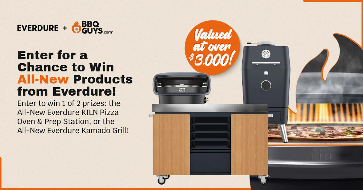 Win a 3,000 BBQGuys Everdure Prize Package Free Sweepstakes