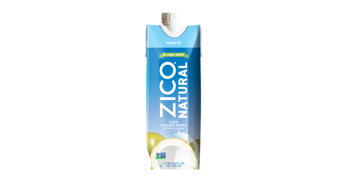 social nature zico coconut water