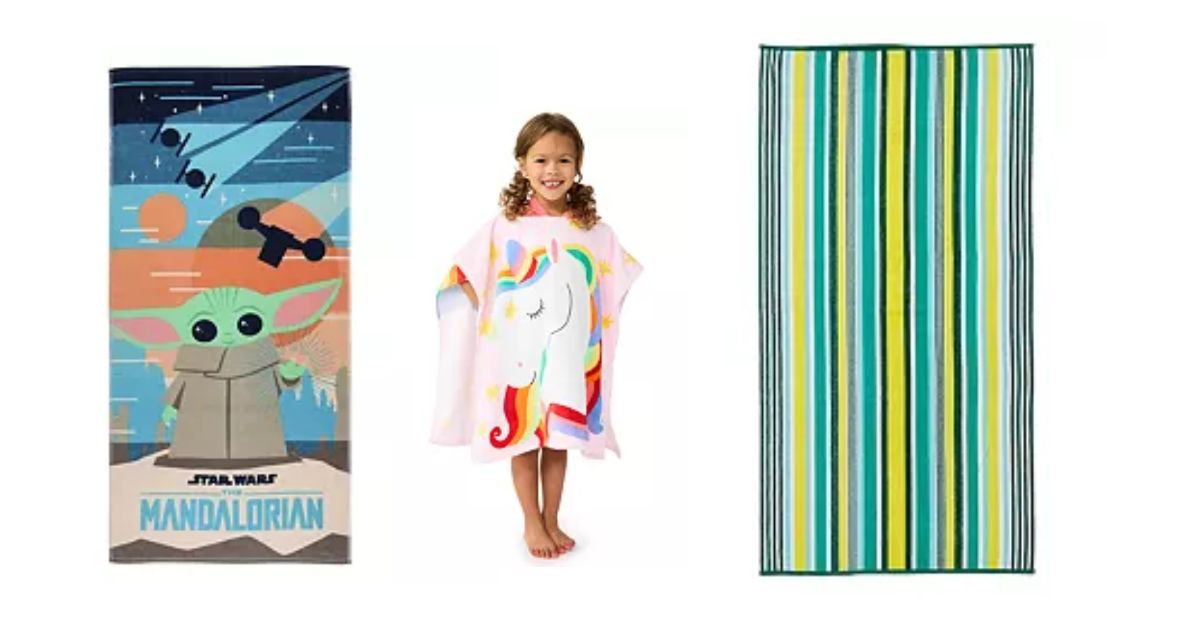 Kohls beach online towels