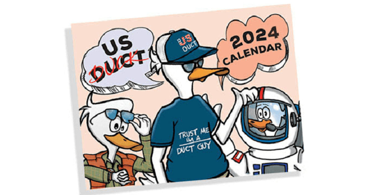 Free 2024 DuctDuck Calendar Free Stuff & Freebies