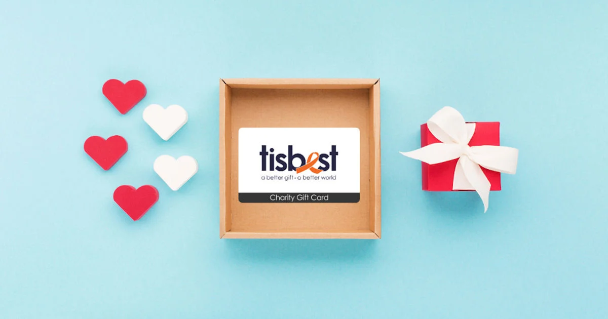 TisBest Charity Donation Card