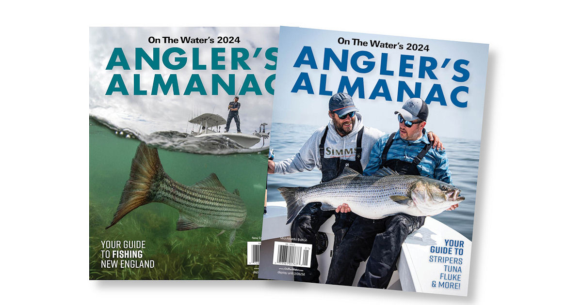Free On the Water 2024 Angler's Almanac - Free Product Samples