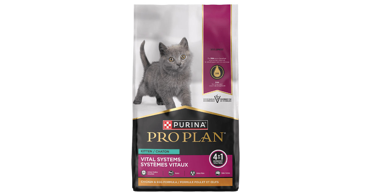 Possible Free Purina Pro Plan Chicken Egg Dry Kitten Food Free