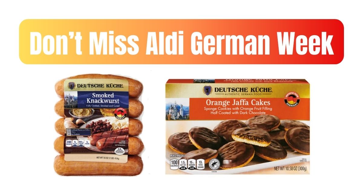 Aldi German Week Brings German Fan Favorites to Stores Daily Deals