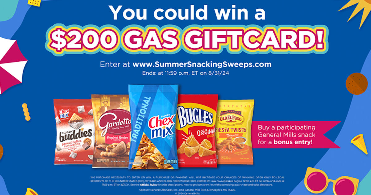 Summer Salty Snacking C-Store Gas Giveaway