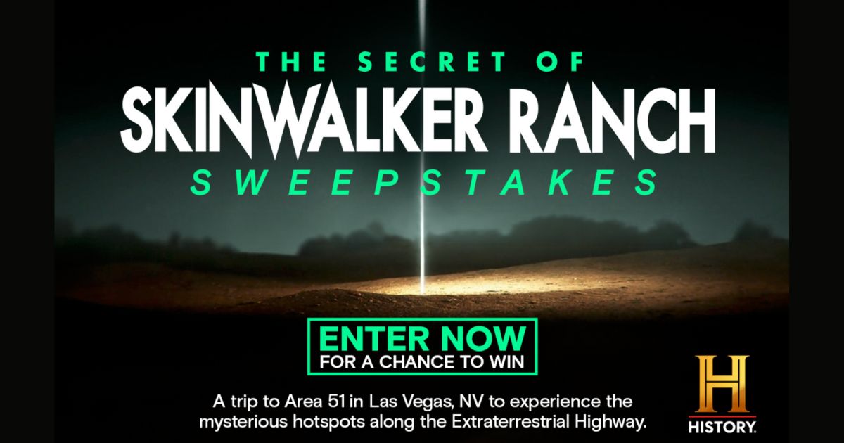 The Secret Of Skinwalker Ranch Sweepstakes