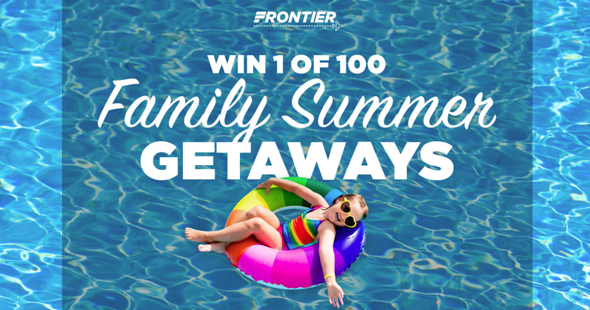 Frontier Family Summer Getaway Sweepstakes