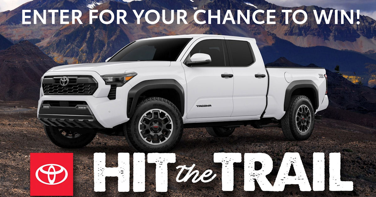 Toyota Tacoma Hit the Trail Sweepstakes