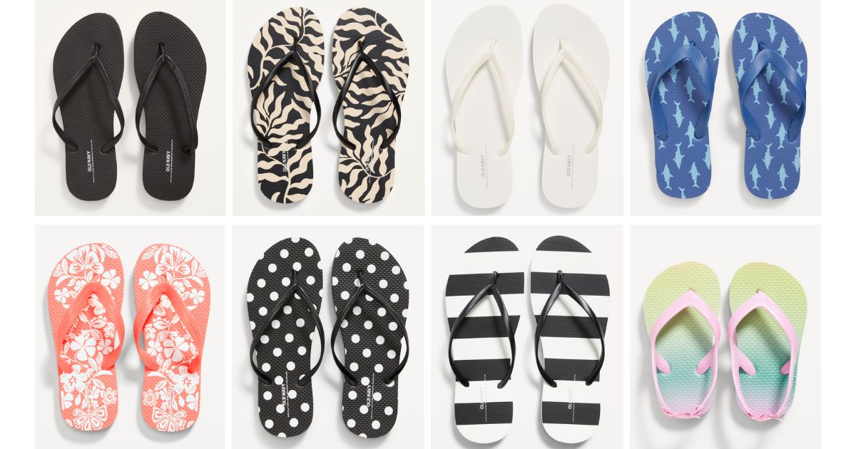 Old Navy Flip Flops