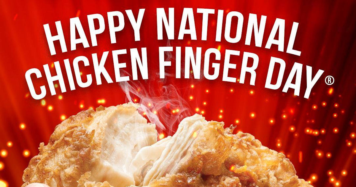 Raising Cane's National Chicken Finger Day