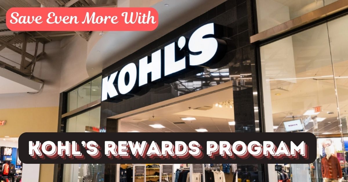 kohl's rewards program