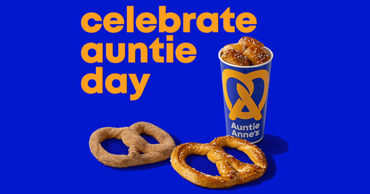 Auntie Anne's Auntie Day