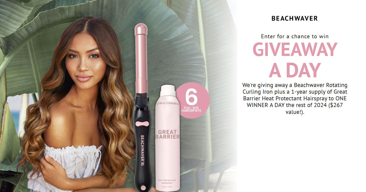 Beachwaver A Day Giveaway