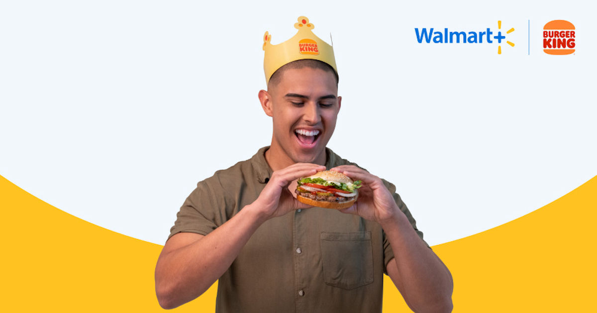 Walmart+ Burger King