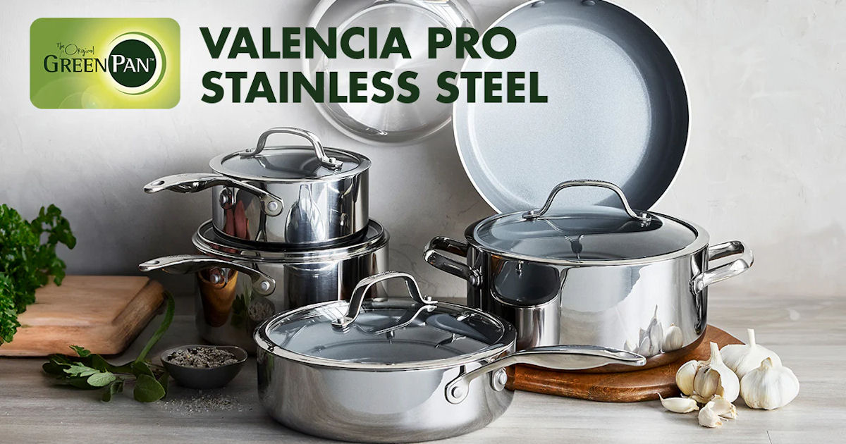 GreenPan Valencia Pro Stainless Steel Giveaway