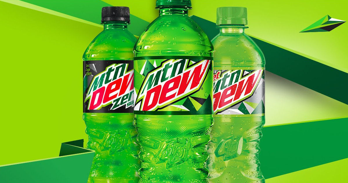 MTN DEW Free Bottle Mountain Time