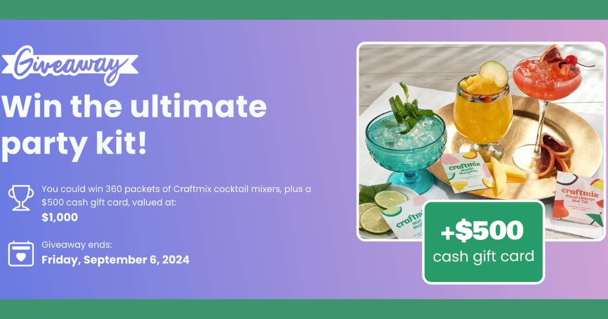 Ellen’s Craftmix Ultimate Party Kit Sweepstakes