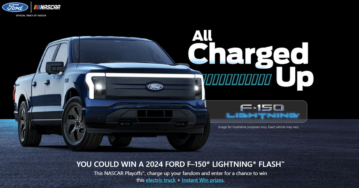 NASCAR Ford Playoffs Sweepstakes & Instant Win