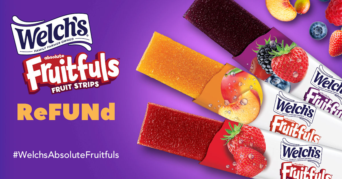 Ripple Street Welch's Absolute Fruitfuls ReFUNd