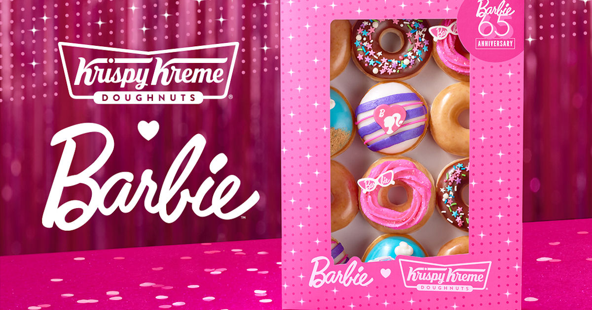 Krispy Kreme Barbie Donut