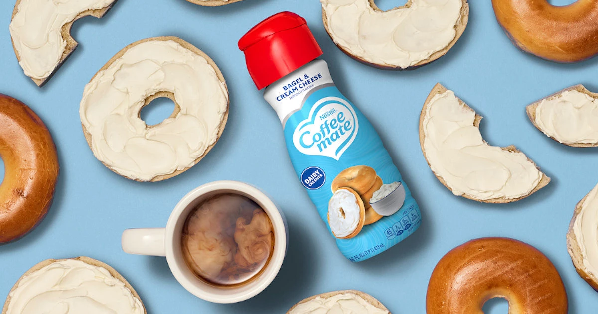 Coffee Mate Bagel and Cream Cheese Creamer