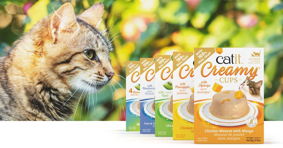 Catit Creamy Cups Cat Food