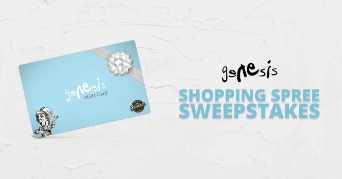 Genesis Shopping Spree Sweepstakes