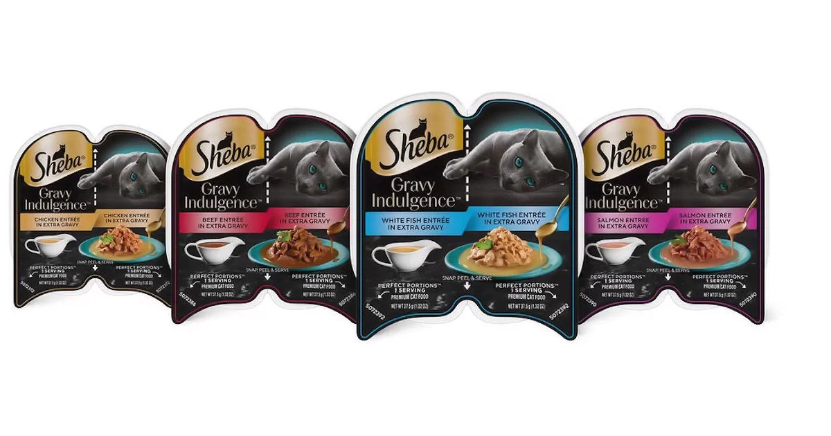 Sheba Gravy Indulgence Cat Food Sample