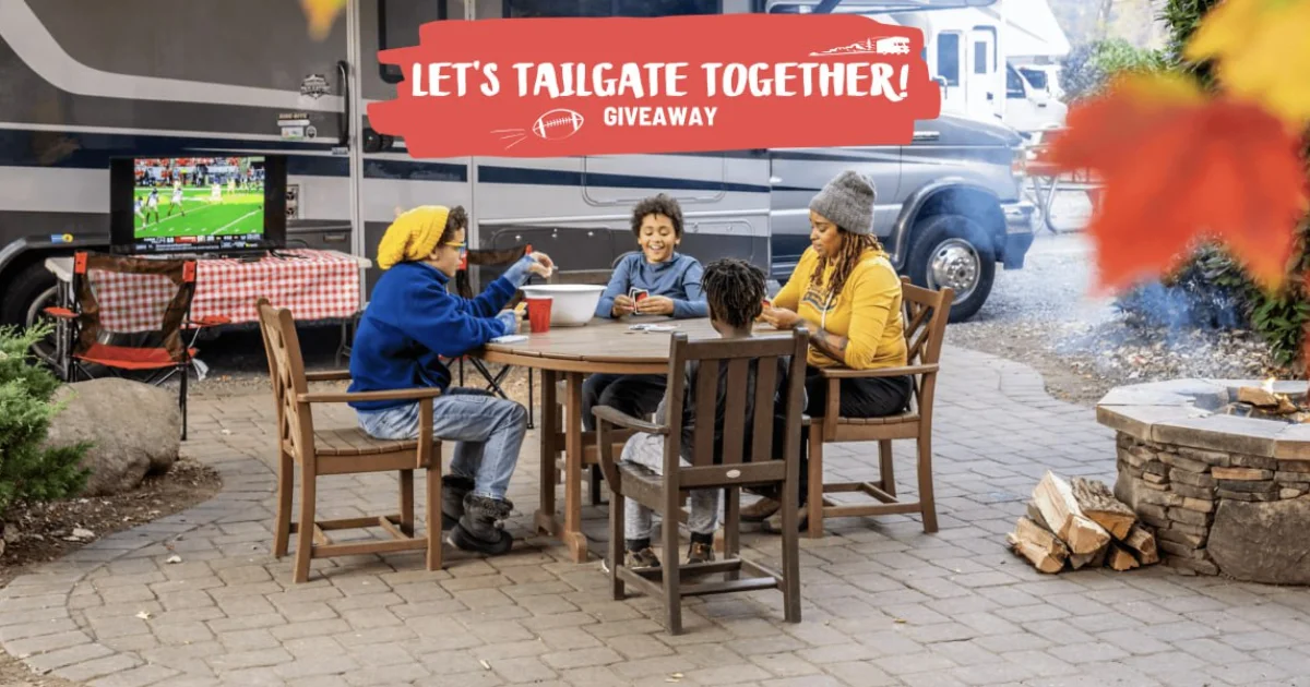 Rvshare Let’s Tailgate Together Sweepstakes