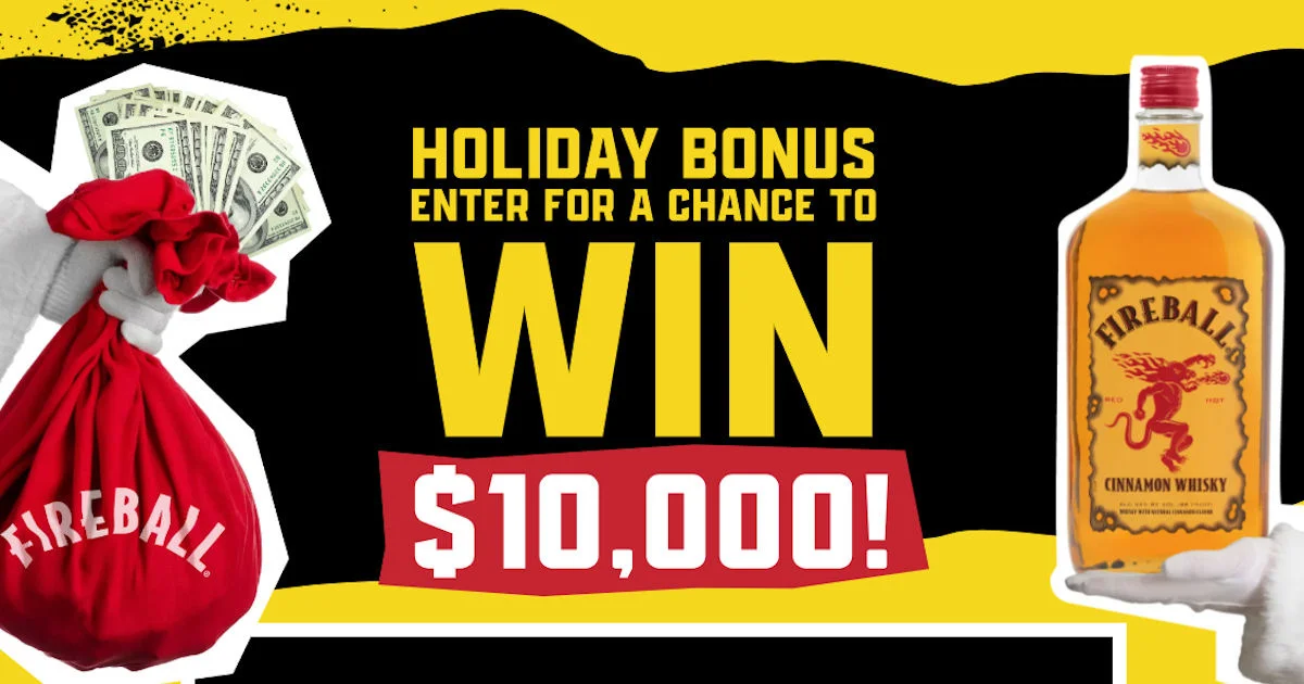 Fireball Holiday Spirit Sweepstakes